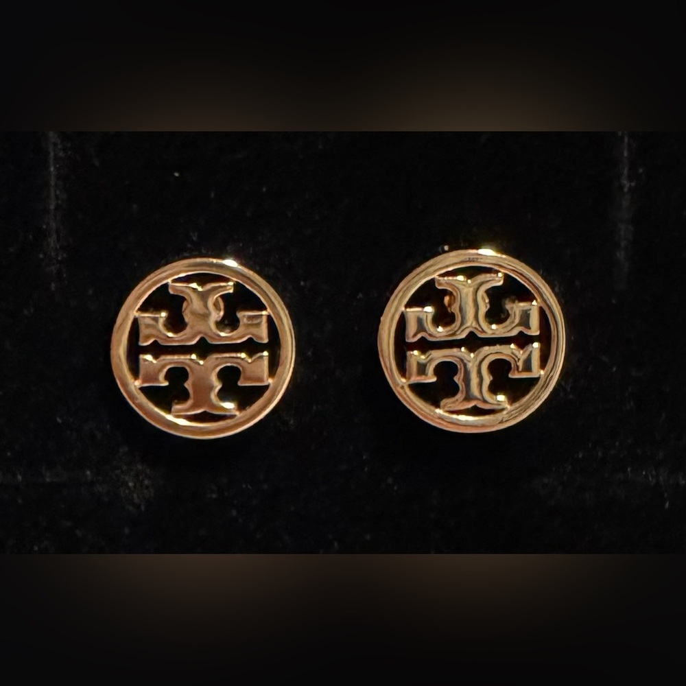 Tory Burch Miller Stud Earrings - Picture 4 of 4